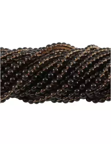 Smoky quartz bead thread AA