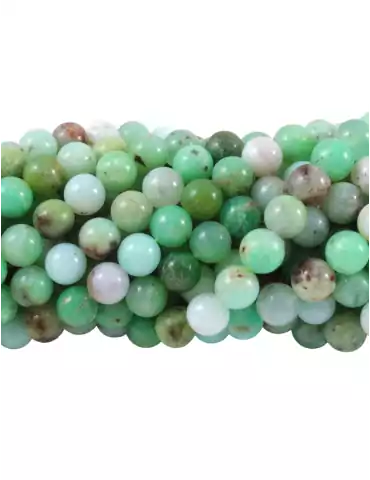 Fil Chrysoprase perles AA