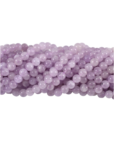 Lavender Amethyst Thread Beads A