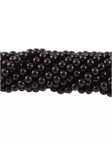 Garnet thread AA beads