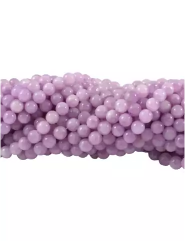 Fil kunzite perles AA