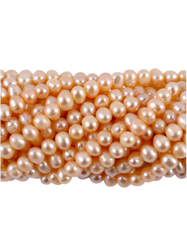 AA Pink Cultured Pearl Thread