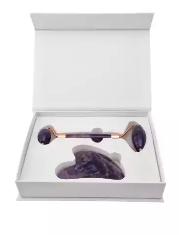 Coffret Gua sha + roll-on