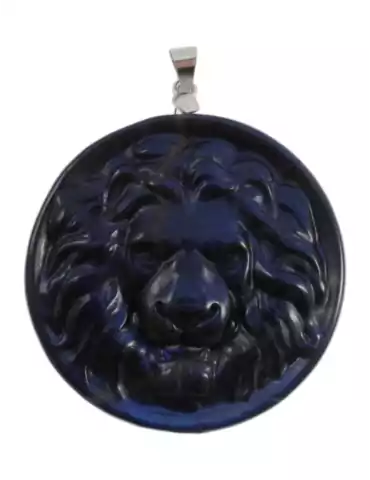 AA Labradorite Lion Pendant