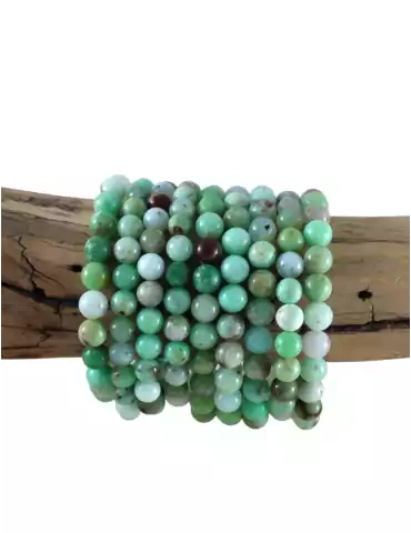 AA Chrysoprase Bead Bracelet