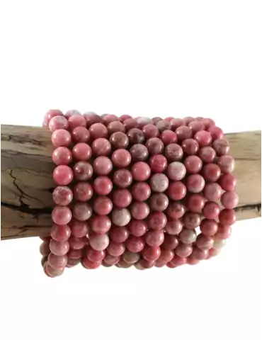 Thulite Bead Bracelet A