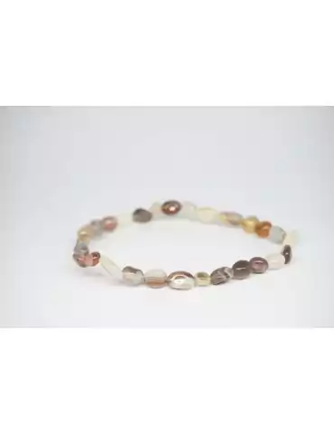 Bracelet Agate botsawana petit galet