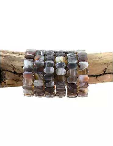 Bracelet agate Botswana...