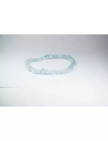 Bracelet Aigue Marine petit galet