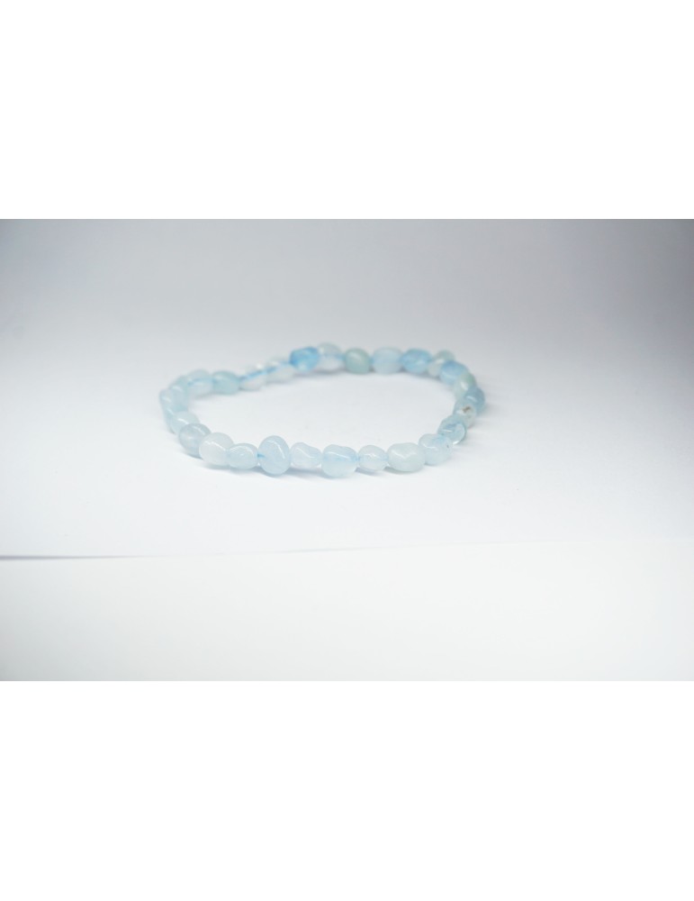 Bracciale Acquamarina piccolo ciottolo