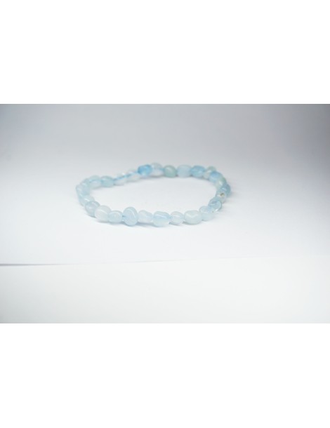 Kleiner Aquamarin-Steinarmband