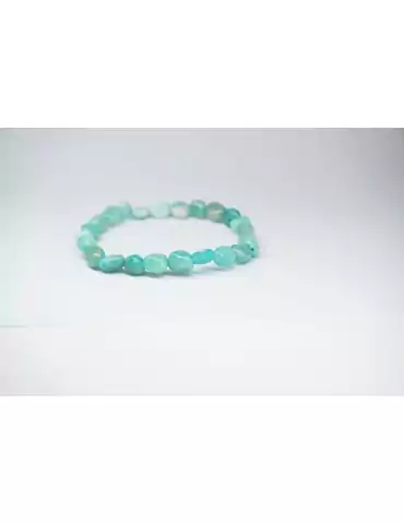 Small Amazonite Pebble Bracelet