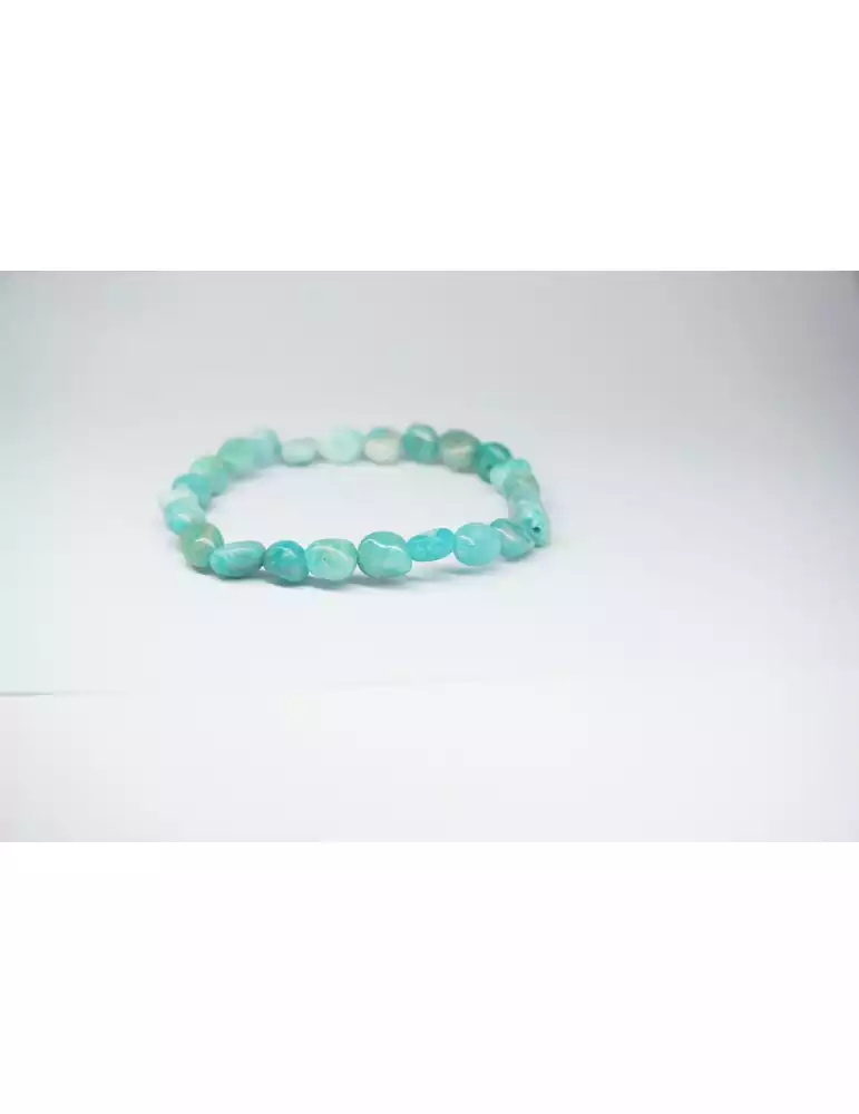 Bracelet Amazonite petit galet