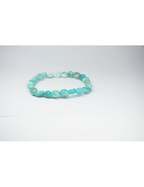 Bracciale con piccole pietre di Amazonite