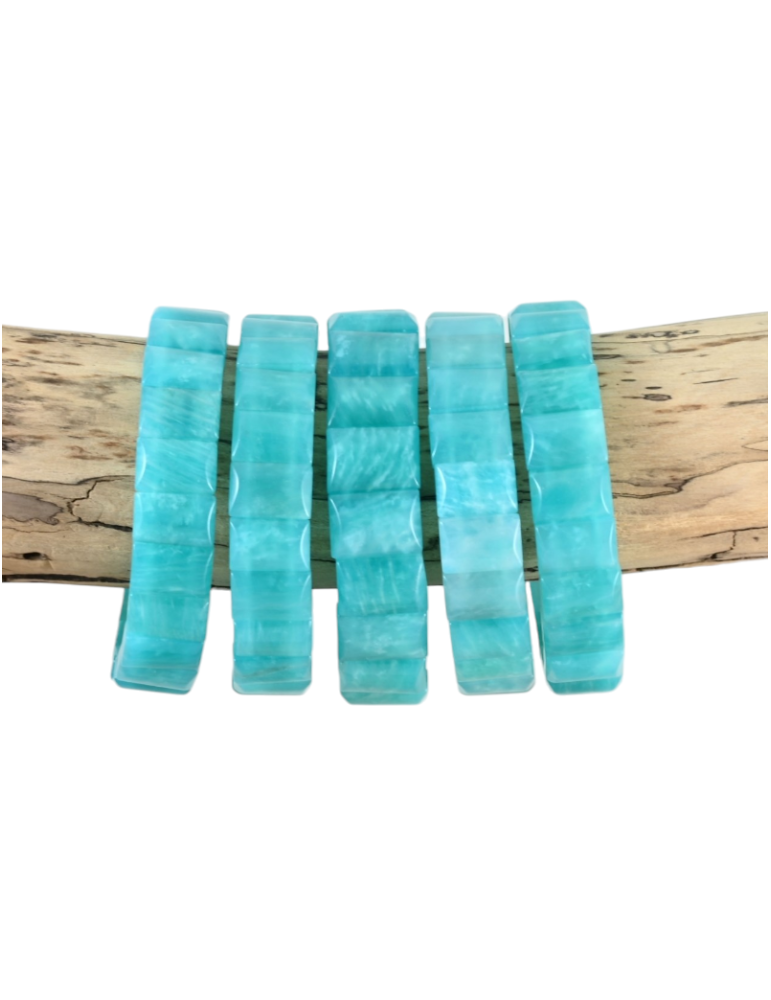 Rectangle amazonite bracelet