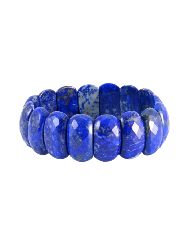 XL facets lapis lazuli AA bracelet