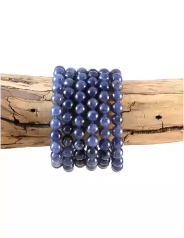 Bracelet tanzanite perles A