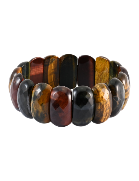 XL-facettenarmband 3 ogen