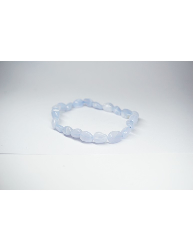 Kleine chalcedoonsteen armband