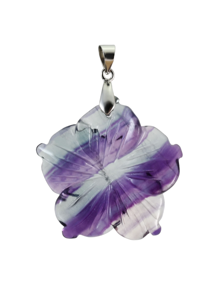 Pendentif fleur hibiscus