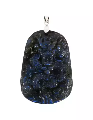 Pendente dragone labradorite AA