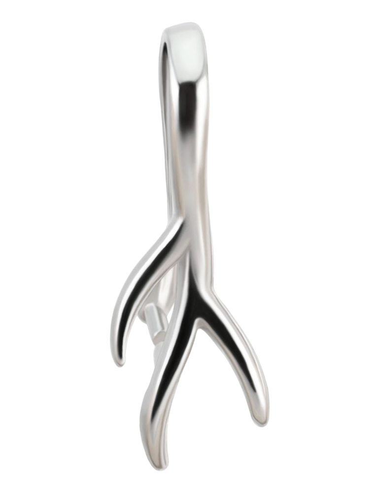 Lot 10 x Bélière en argent 925 "3 brins"