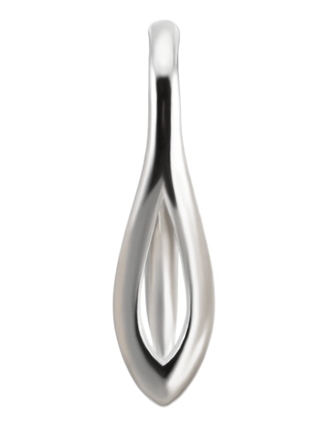 Lot 10 x Bélières argent 925 "ouverte"