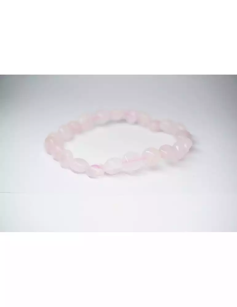 Bracelet Quartz rose petit galet