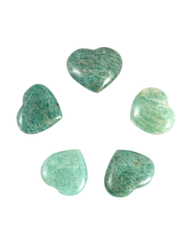 4 cm Amazonite Heart A