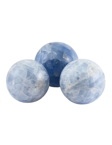Sphère Calcite bleue A
