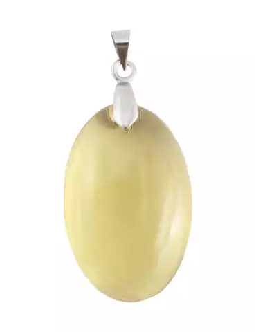 Lemon Quartz Pendant A