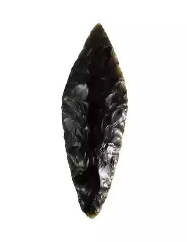 Cuchillo de obsidiana