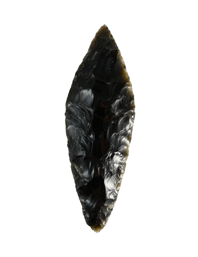 Cuchillo de obsidiana