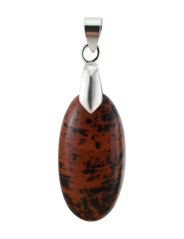 Mahonie Obsidiaan hanger A