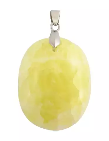 AB Yellow Calcite Pendant