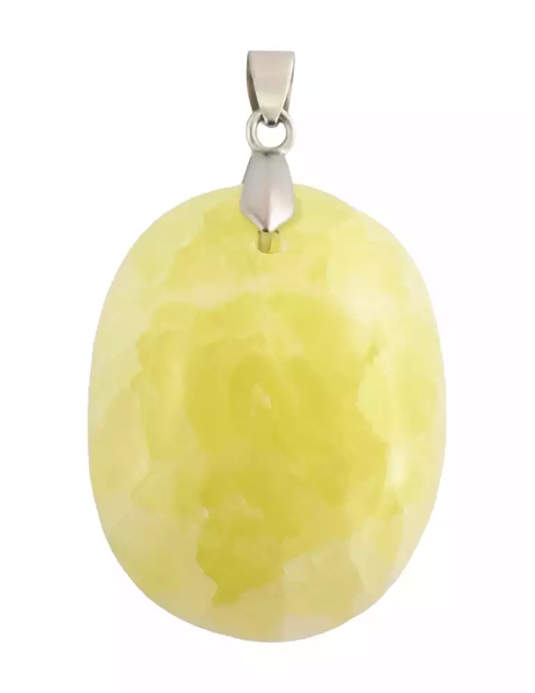 Pendentif Calcite jaune AB