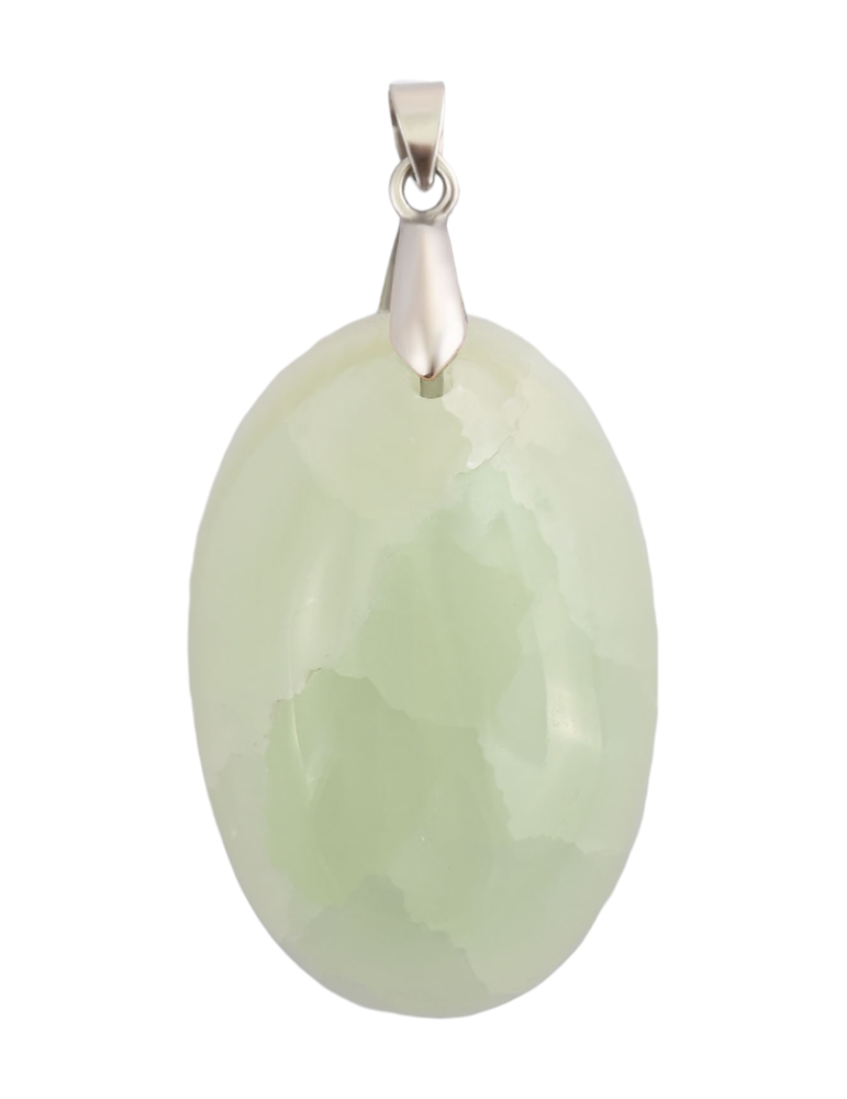 AB Green Calcite Pendant