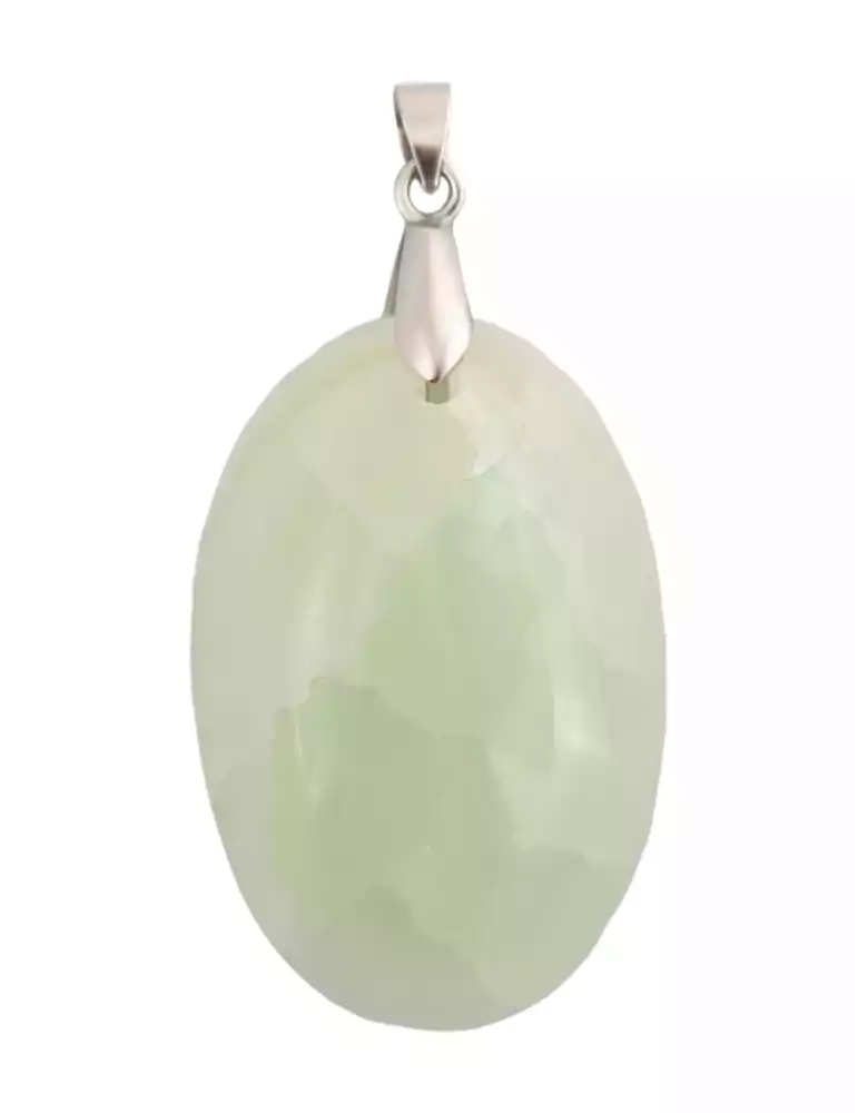 AB Green Calcite Pendant