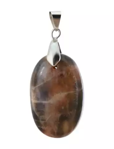 Black Sunstone Pendant A