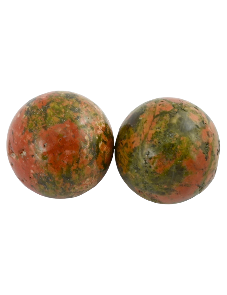 Unakite marbles 2.5 cm