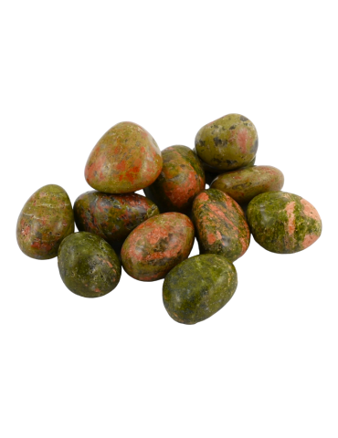 Unakite pedras roladas A