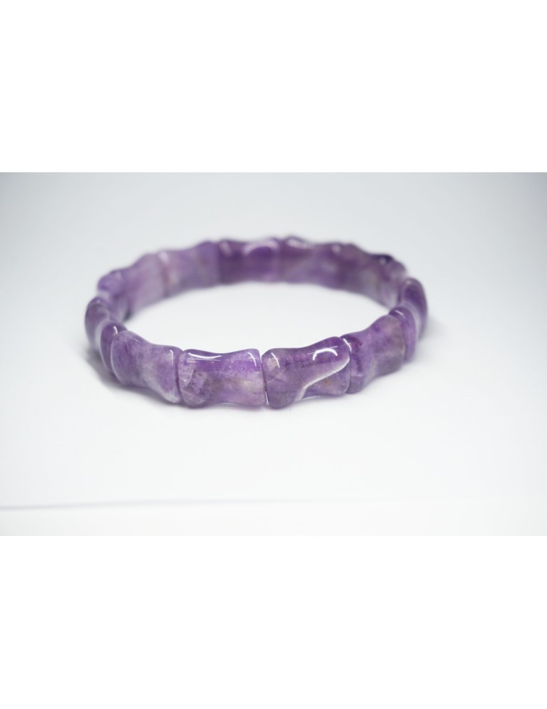 Bambus Amethyst Armband