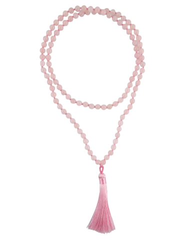 Rose Quartz Mala 108 beads