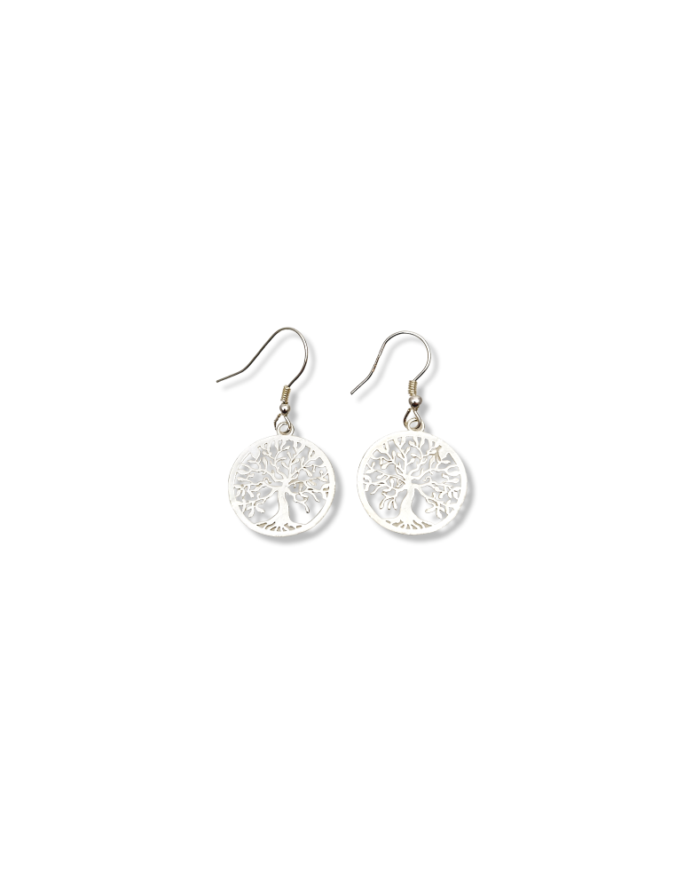 925 silver tree of life earrings