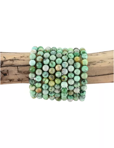 AAA variscite bead bracelet