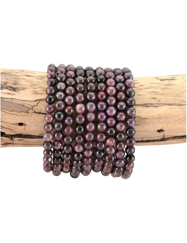 Ruby bead bracelet AB