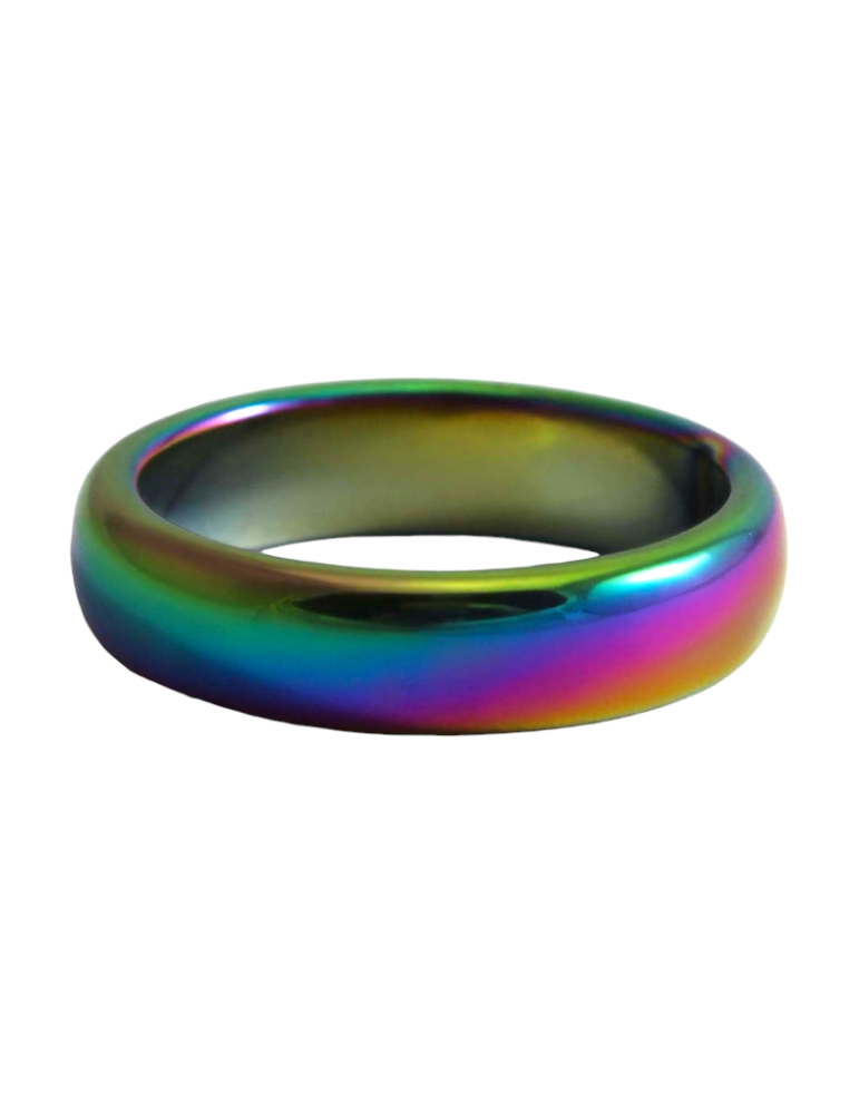 Hämatit Aura Ring