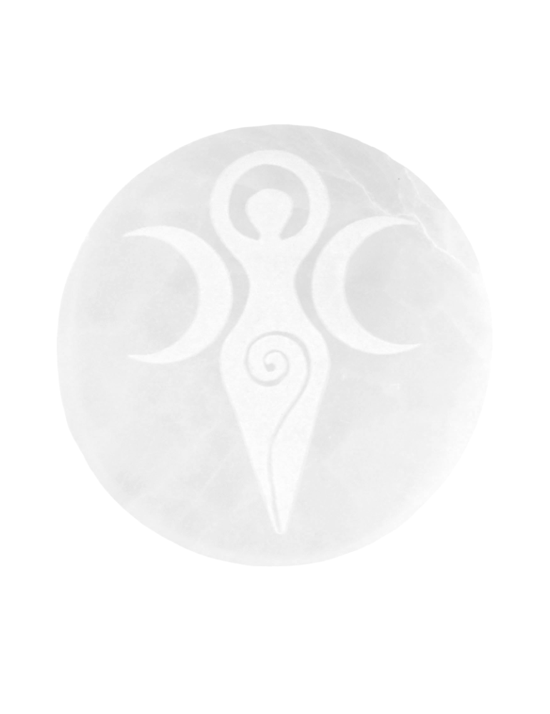 Sacred feminine selenite