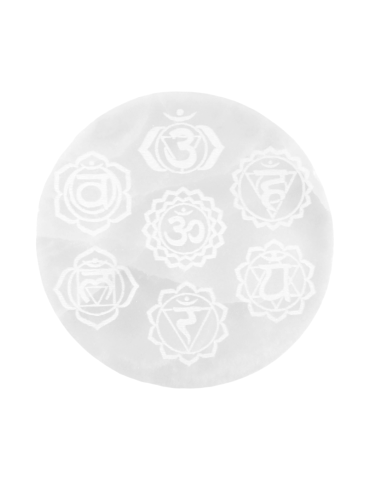 Selenite 7 chakras