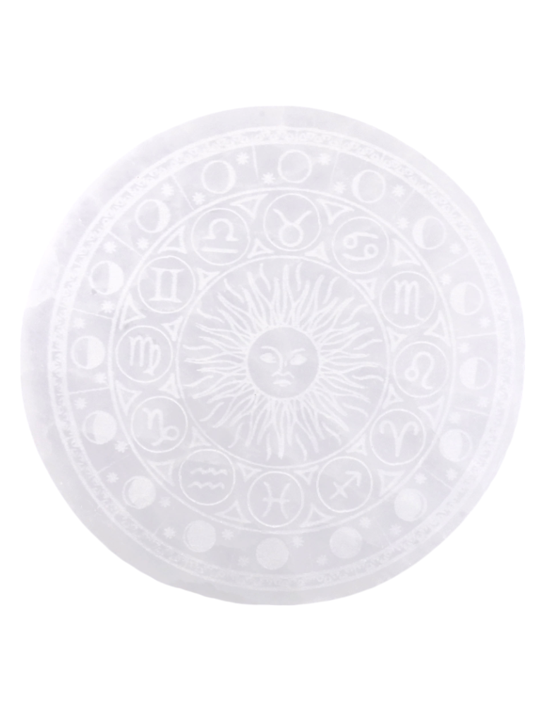 Selenite Zodiac